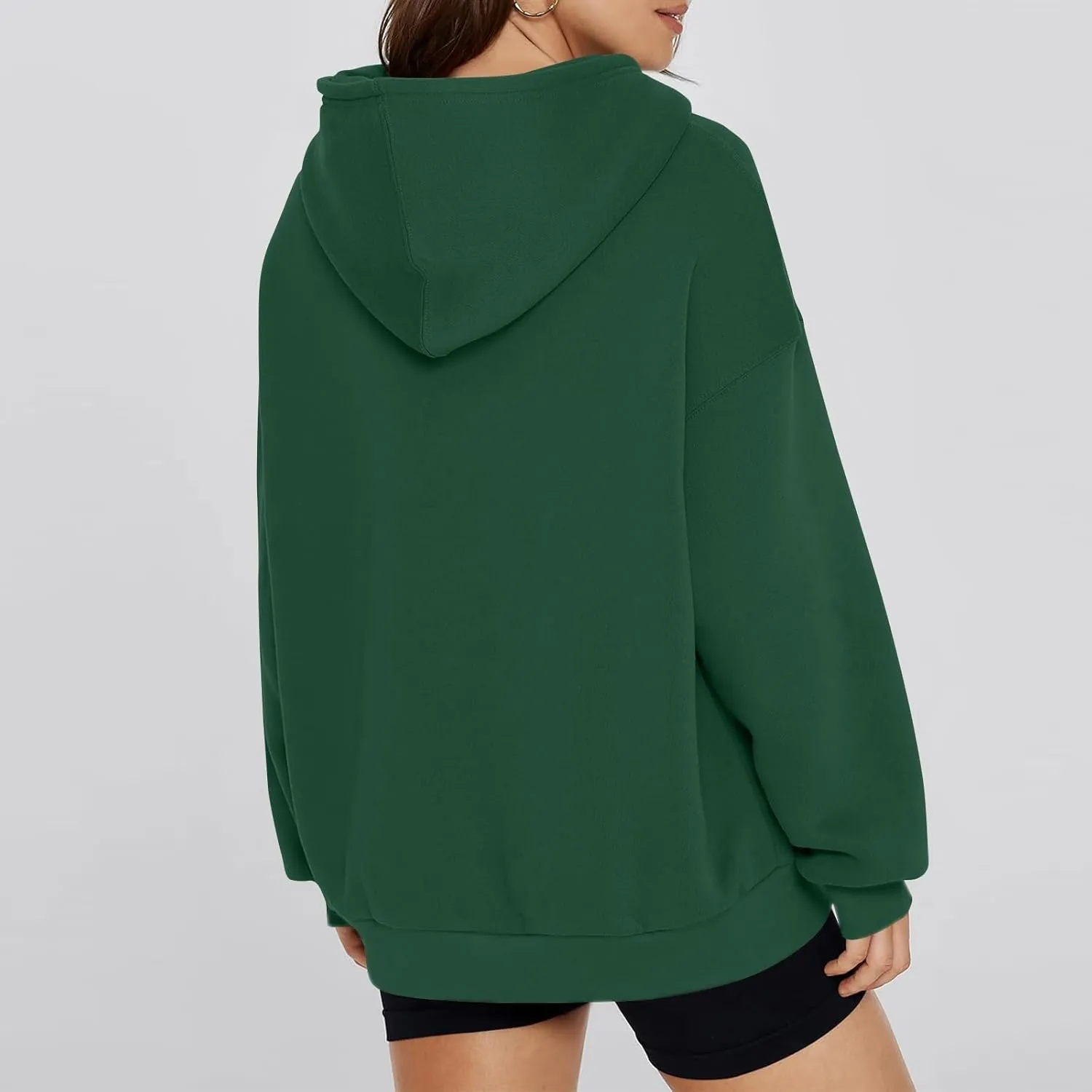 NBXNZWF Women's Oversized Hoodies 2025 Fall Y2K Clothes Long Sleeve Casual Loose Pullover Hooded Sweatshirts with Pocket