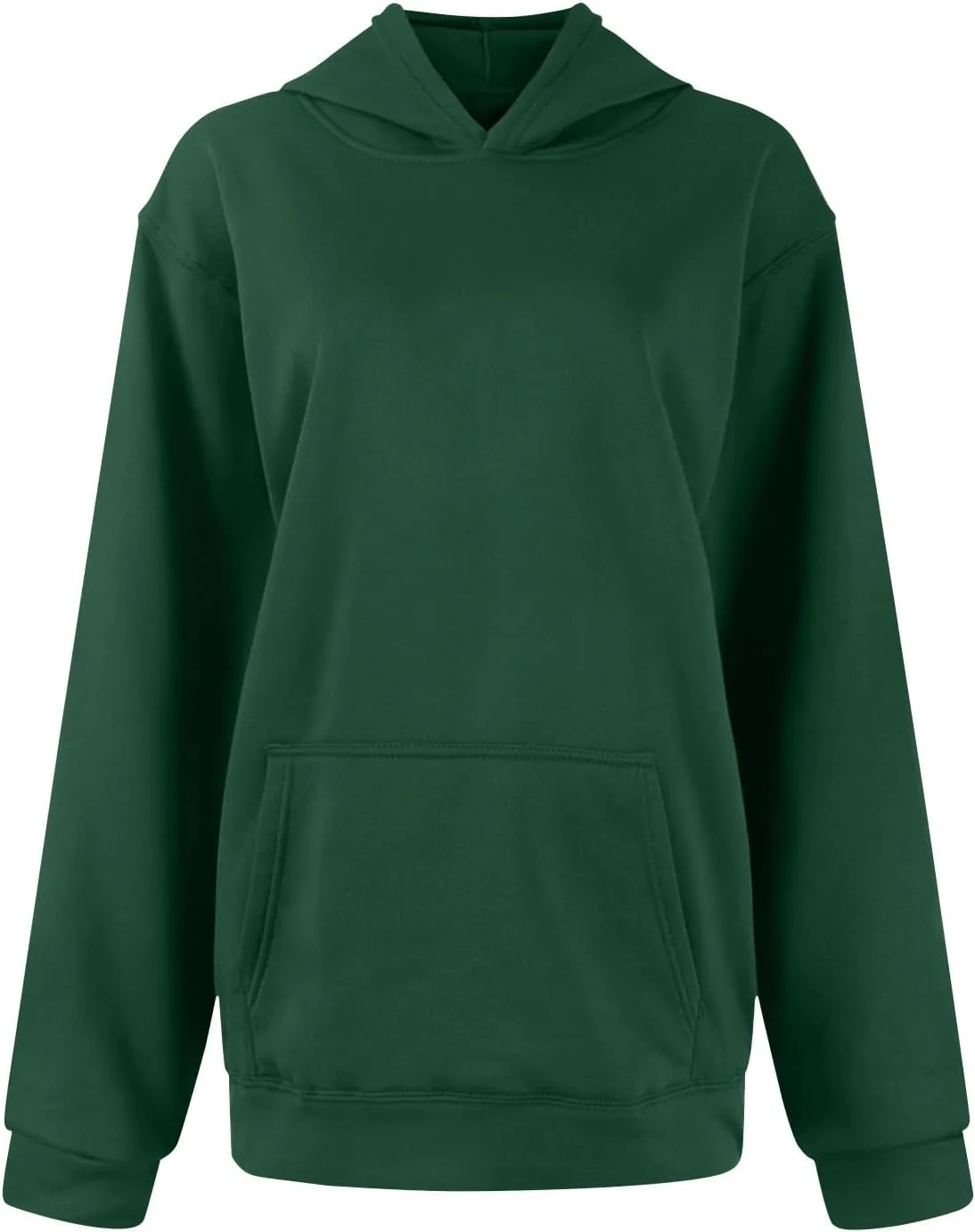 NBXNZWF Women's Oversized Hoodies 2025 Fall Y2K Clothes Long Sleeve Casual Loose Pullover Hooded Sweatshirts with Pocket