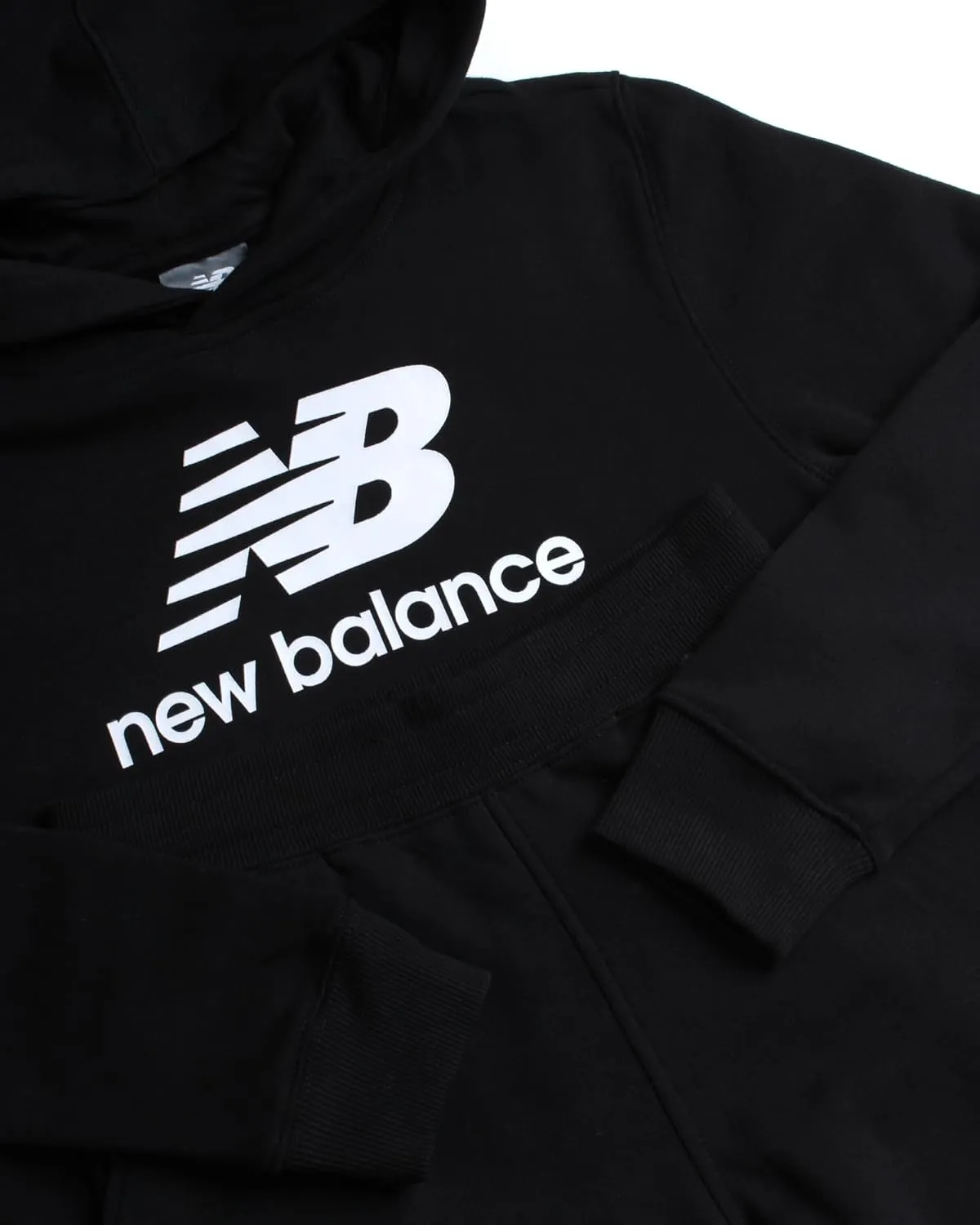 New Balance Boys Tracksuit Set - 2 Piece Athletic Performance Fleece Pullover Hoodie and Jogger Sweatpants Set (Sizes: 8-20)