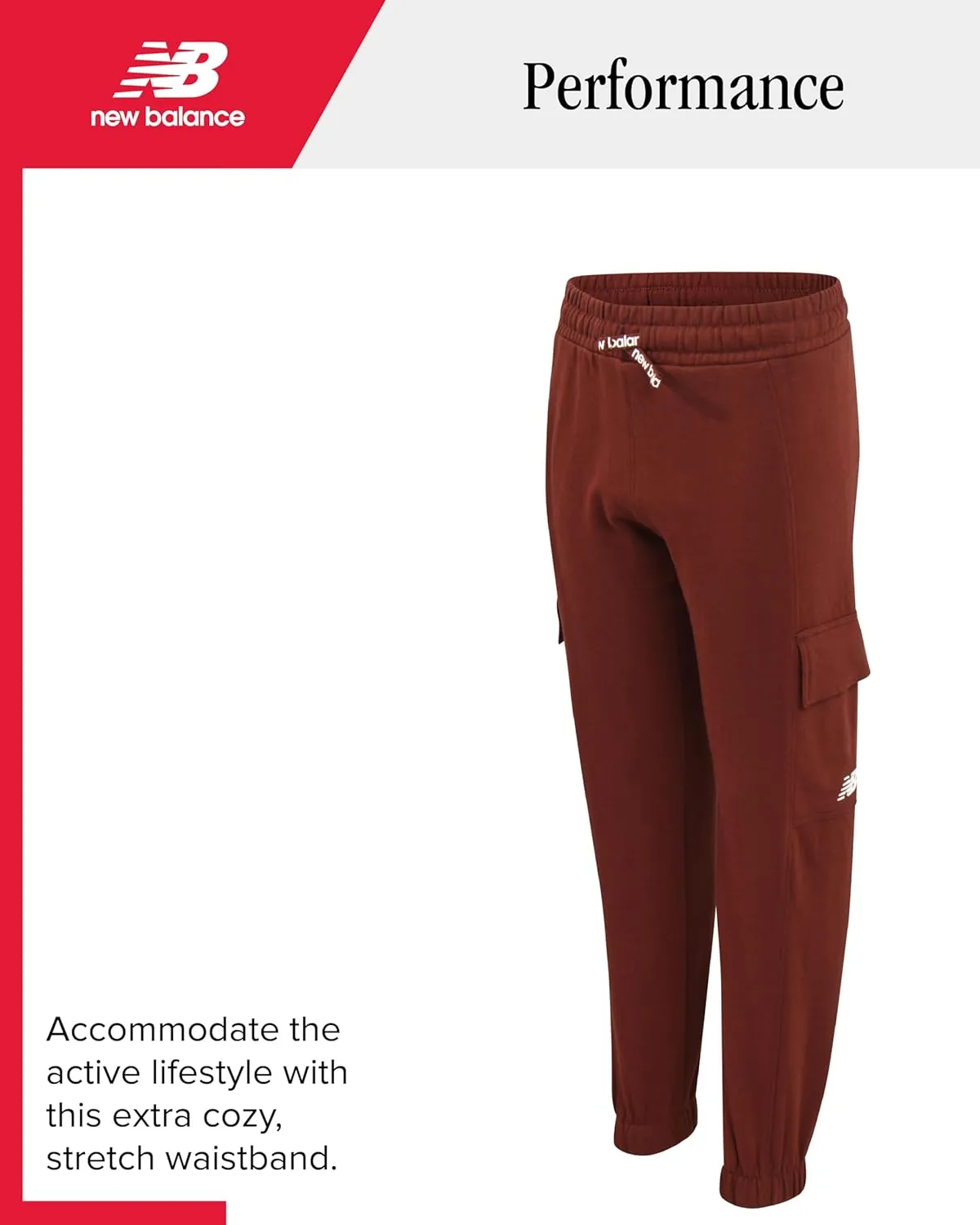 New Balance Girls' Jogger Set - 2 Piece Pullover Fleece Hoodie Sweatshirt and Jogger Sweatpants for Girls (Sizes: 5-16)