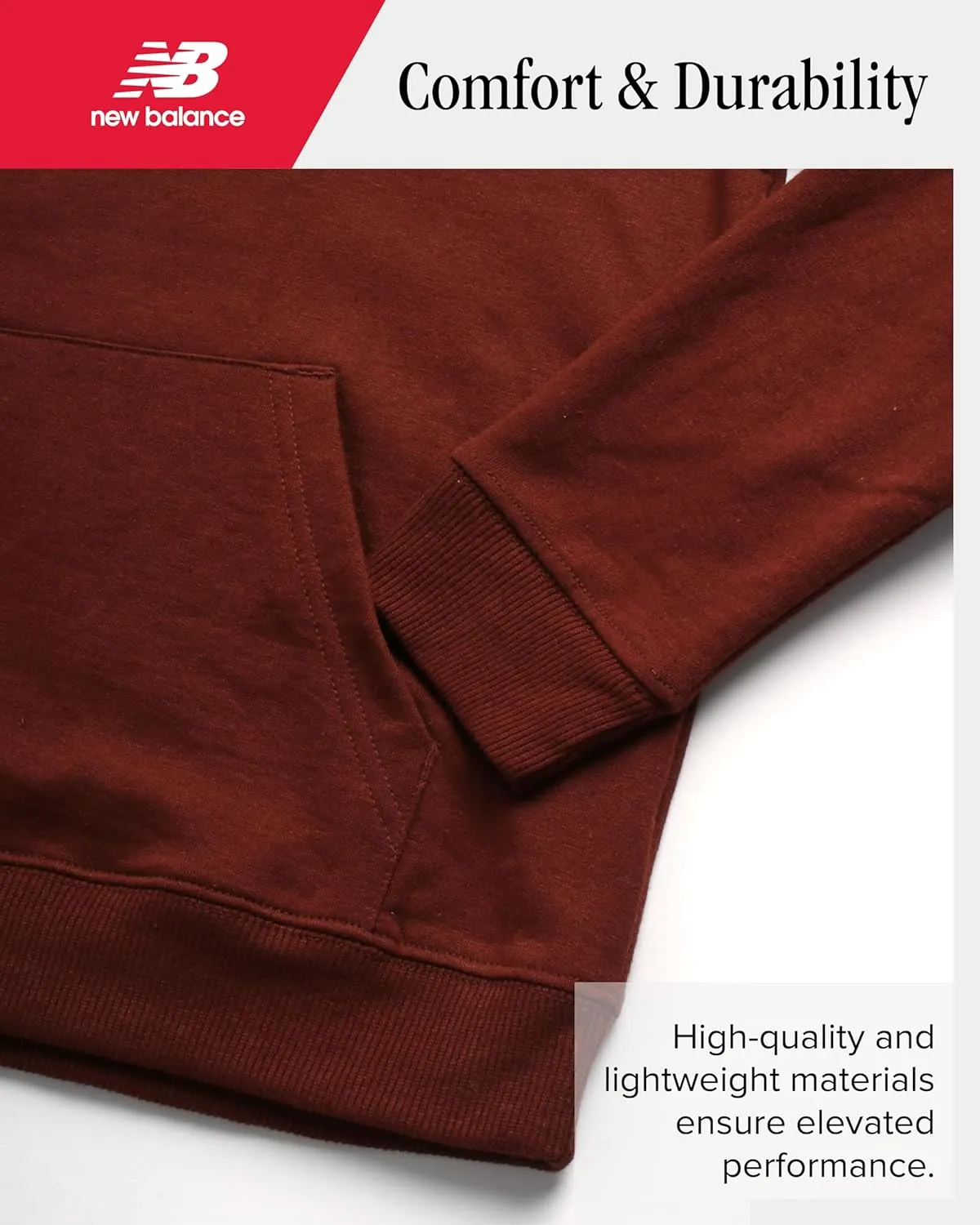 New Balance Girls' Jogger Set - 2 Piece Pullover Fleece Hoodie Sweatshirt and Jogger Sweatpants for Girls (Sizes: 5-16)