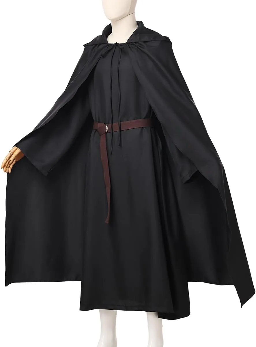 Pagan Tunic Cloak Friar Medieval Cosplay Hood Capes Costumes Knight Costume
