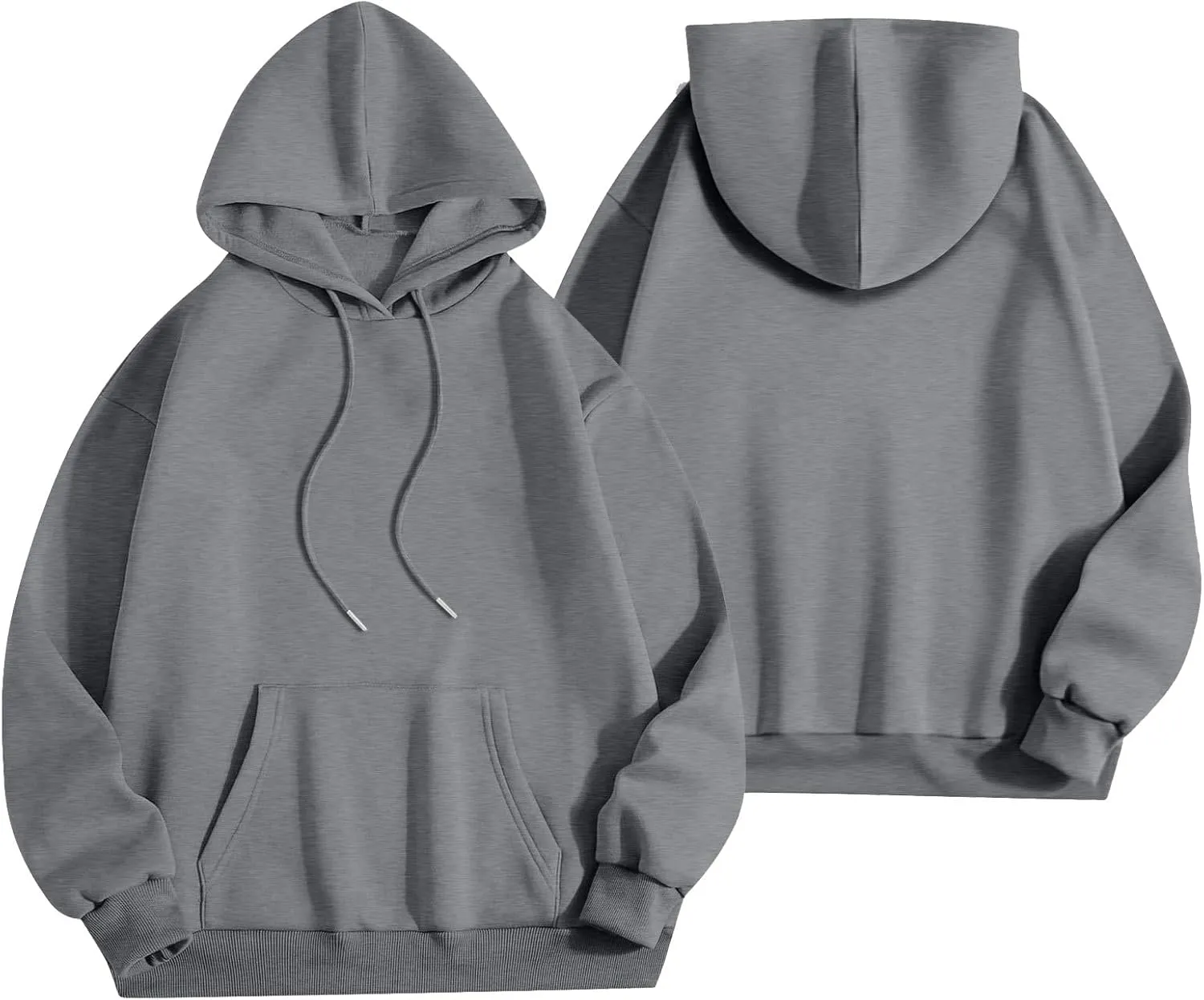 PETYCZEN Womens Sets 2 Piece Outfits Oversized Fleece Sweatsuit Set Long Sleeve Hoodie with Sweatpants Lounge Sets Tracksuit
