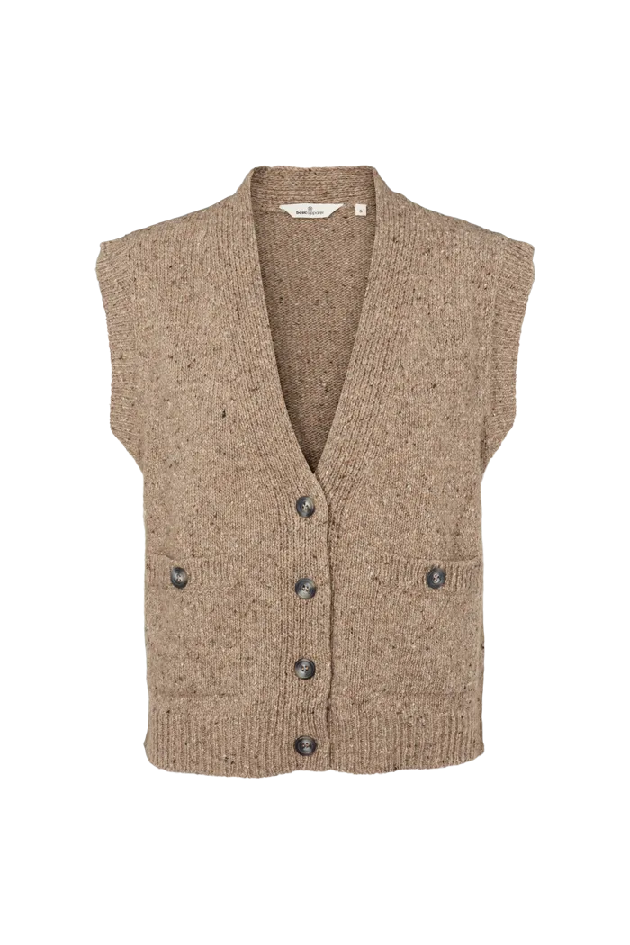Puzzle Vest - Greige