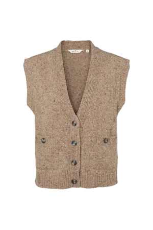 Puzzle Vest - Greige