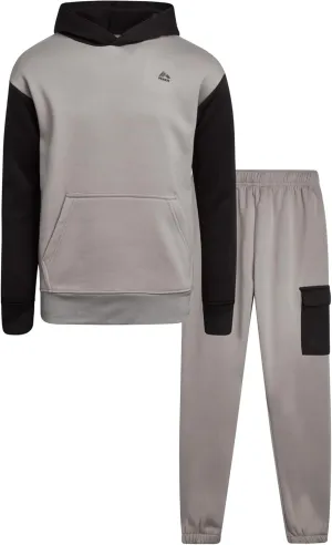 RBX Boy's Jogger Set - 2 Piece Fleece Sweatsuit Kids Clothing Set (Size: 2T-12)
