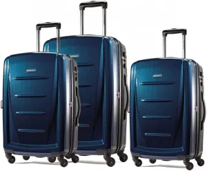 Samsonite Winfield 2 Fashion 3 Piece Spinner Nesting Set (3 pc Set - Dark Blue)