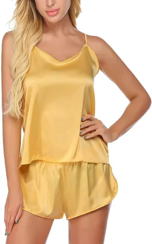 Set Pajamas Shorts Lingerie Sexy Set Nightwear Womens Satin Pajamas Cami Bridal Gown Garment Bag