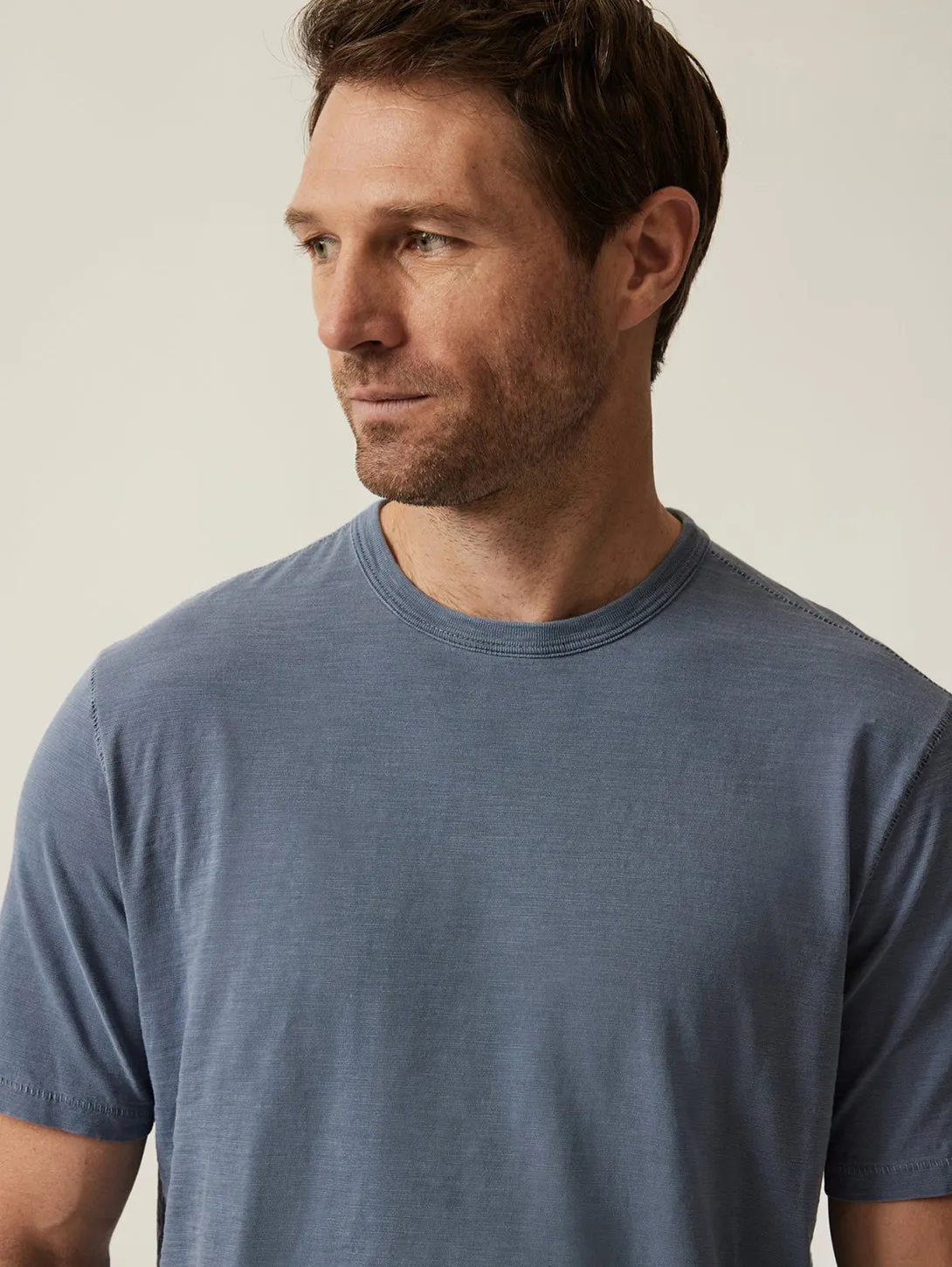 Slub Tee - Vintage Blue