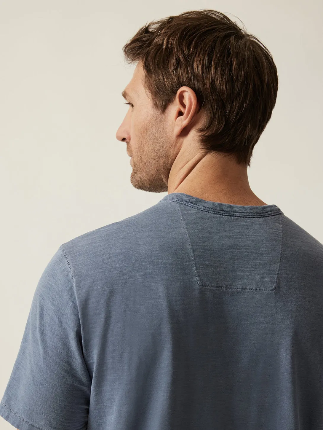 Slub Tee - Vintage Blue
