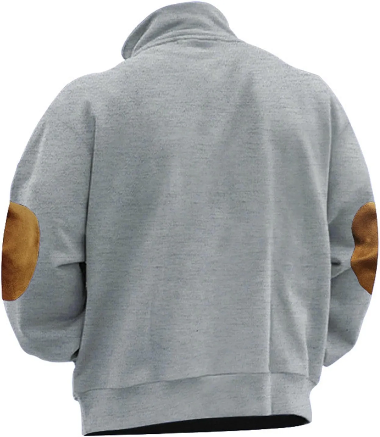 Solid Hoodie Pullover Sweater Men's Fashion Fall And Winter Casual Long Sleeve Half Zip Long Sleeve Sweatshirt Top