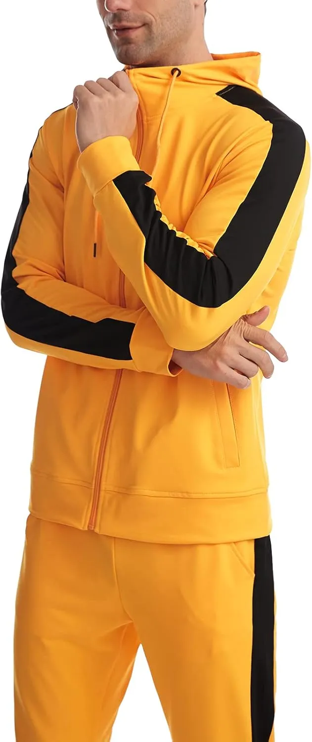 Sweatsuits for Men Tracksuit Men Track Suits 2 Piece Set Zip Up