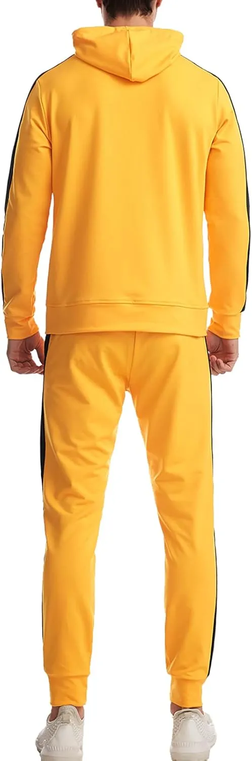 Sweatsuits for Men Tracksuit Men Track Suits 2 Piece Set Zip Up