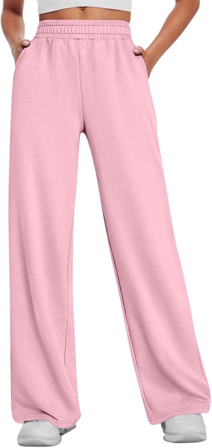 Sweatsuits Women 2 Piece Outfit Fleece Oversized Bow Hoodie and Sweatpants Track Suits Matching Lounge Pants Sets