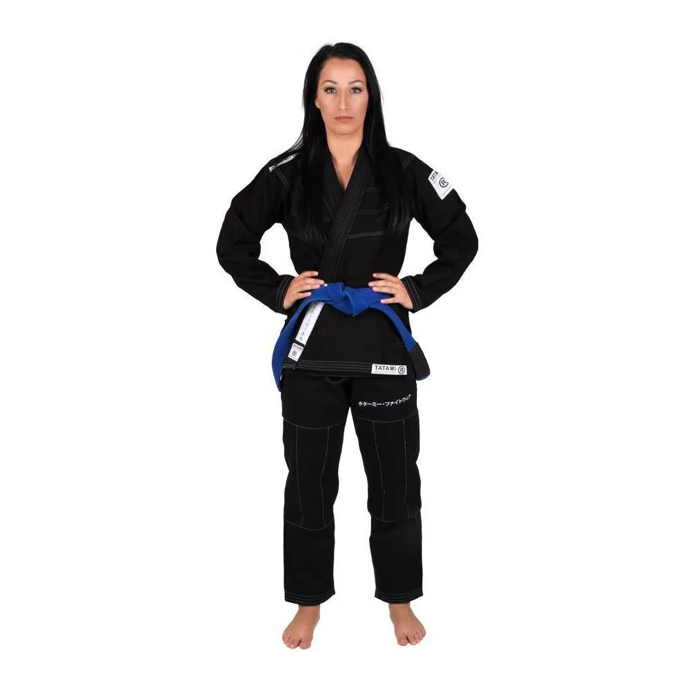 Tatami "White Label" BJJ Women's Gi - Black