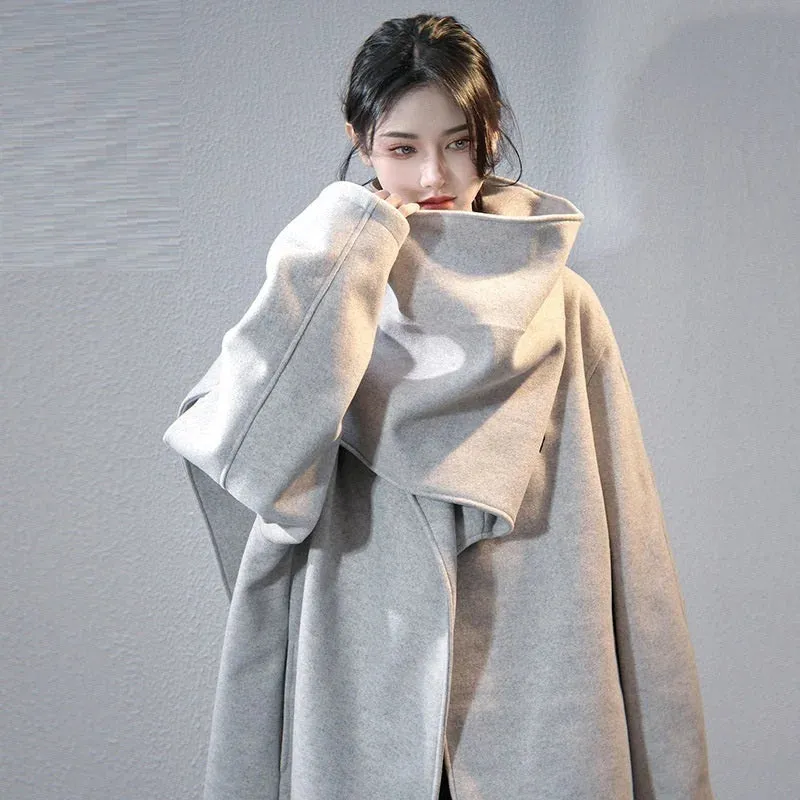 Techwear Wraith Scarf Coat V2