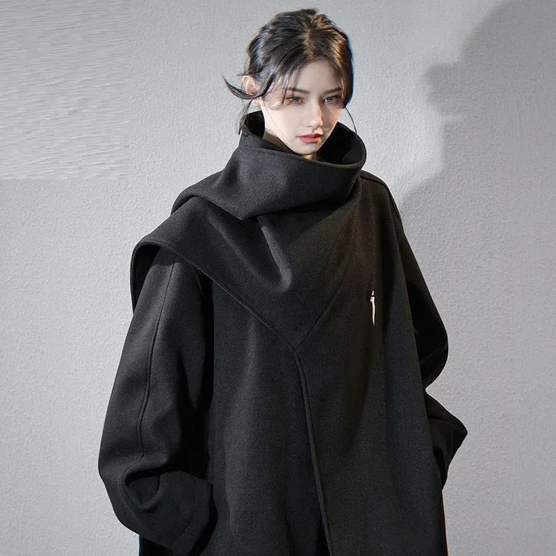 Techwear Wraith Scarf Coat V2