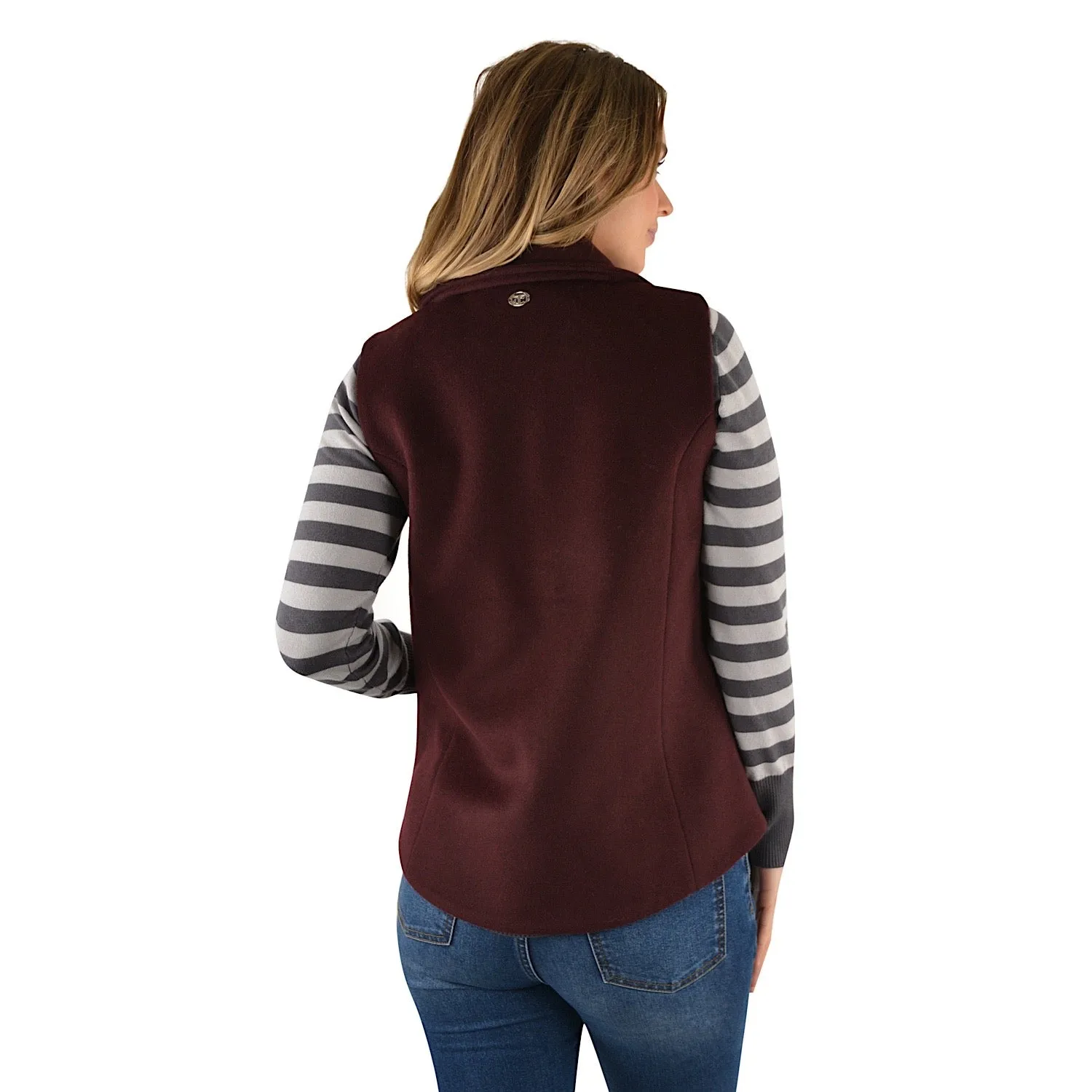 Thomas Cook Women's Toni Vest Burgundy