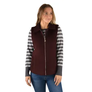 Thomas Cook Women's Toni Vest Burgundy