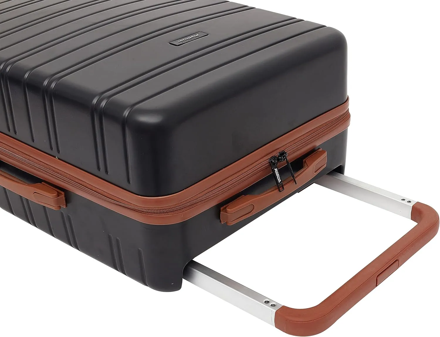 Travelers Club 2PC Navigate Luggage Set, Black, 20" Carry-On