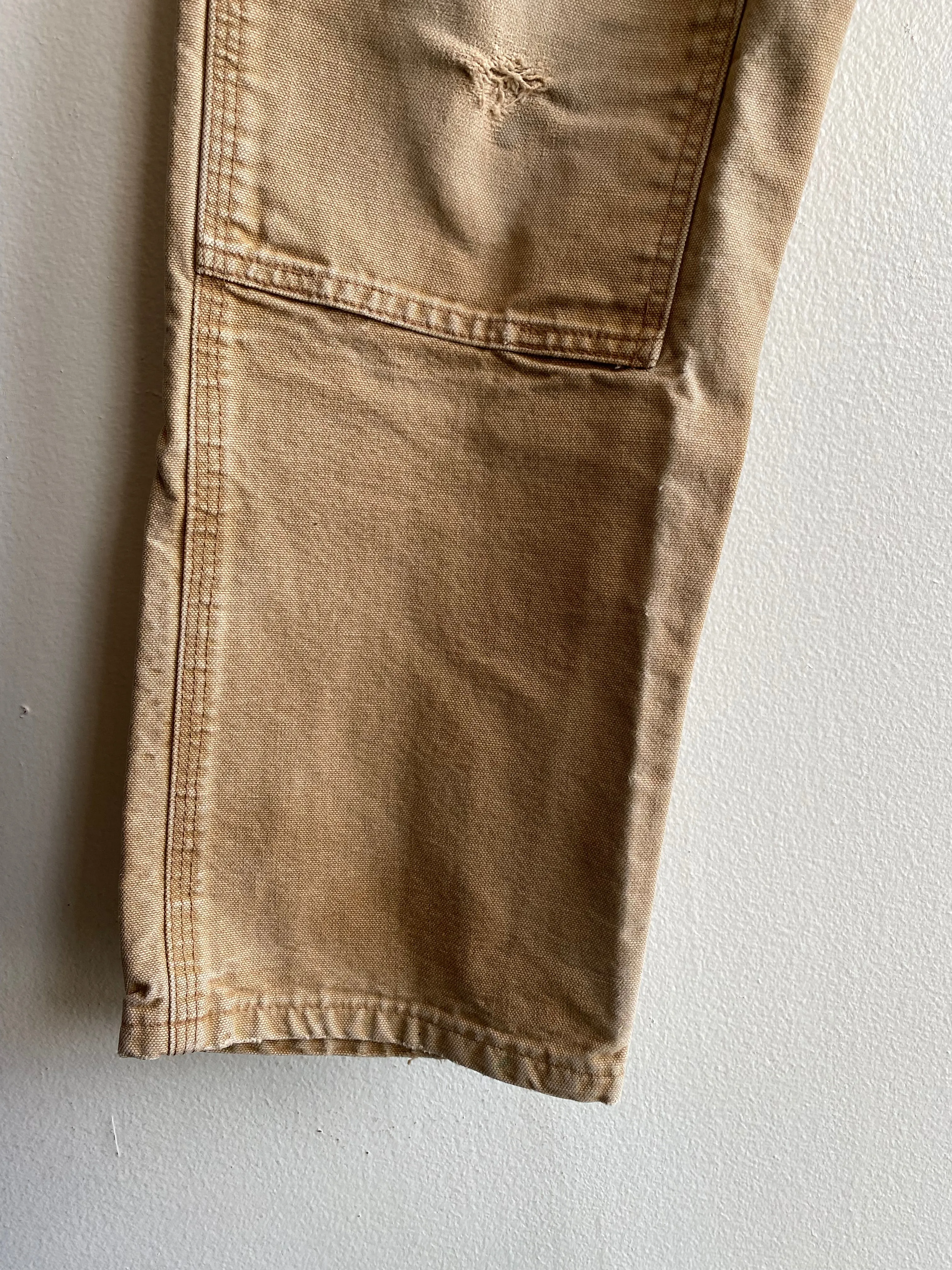 Vintage Y2K Carhartt Double Knee Canvas Work Pants
