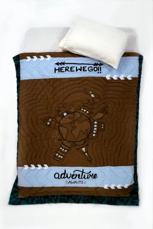 Wanderlust-Adventure Awaits Quilt Single