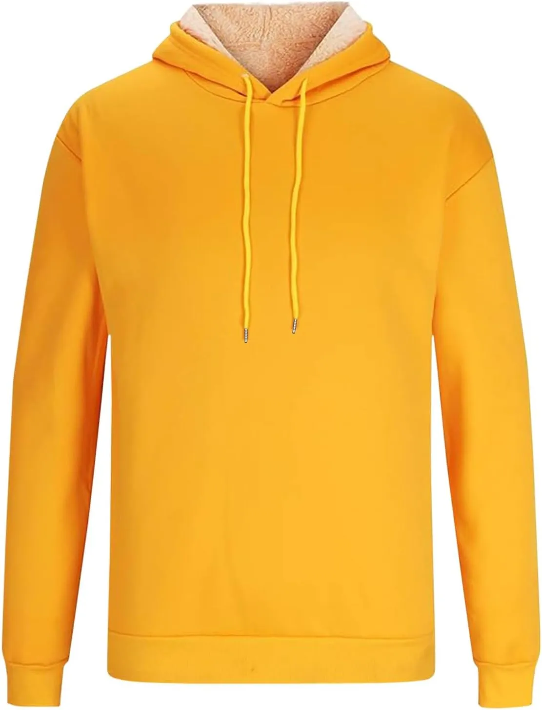 Warm Hoodies for Men 2024 Winter Fleece Heavyweight Thick Hoodie Pullover Sweatshirts Thermal Jacket with Pockets