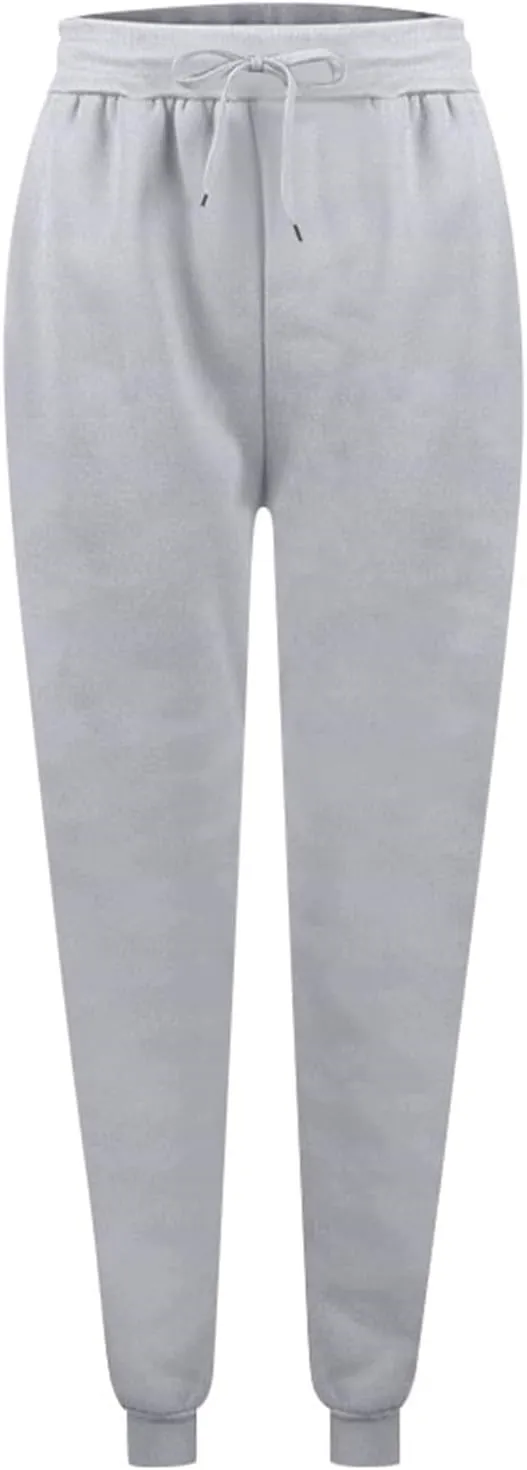 Womens 2 Piece Outfits Fall Oversized Workout Sets Lounge Sweatshirt with Pockets Jogger Hoodies and Pants Sets
