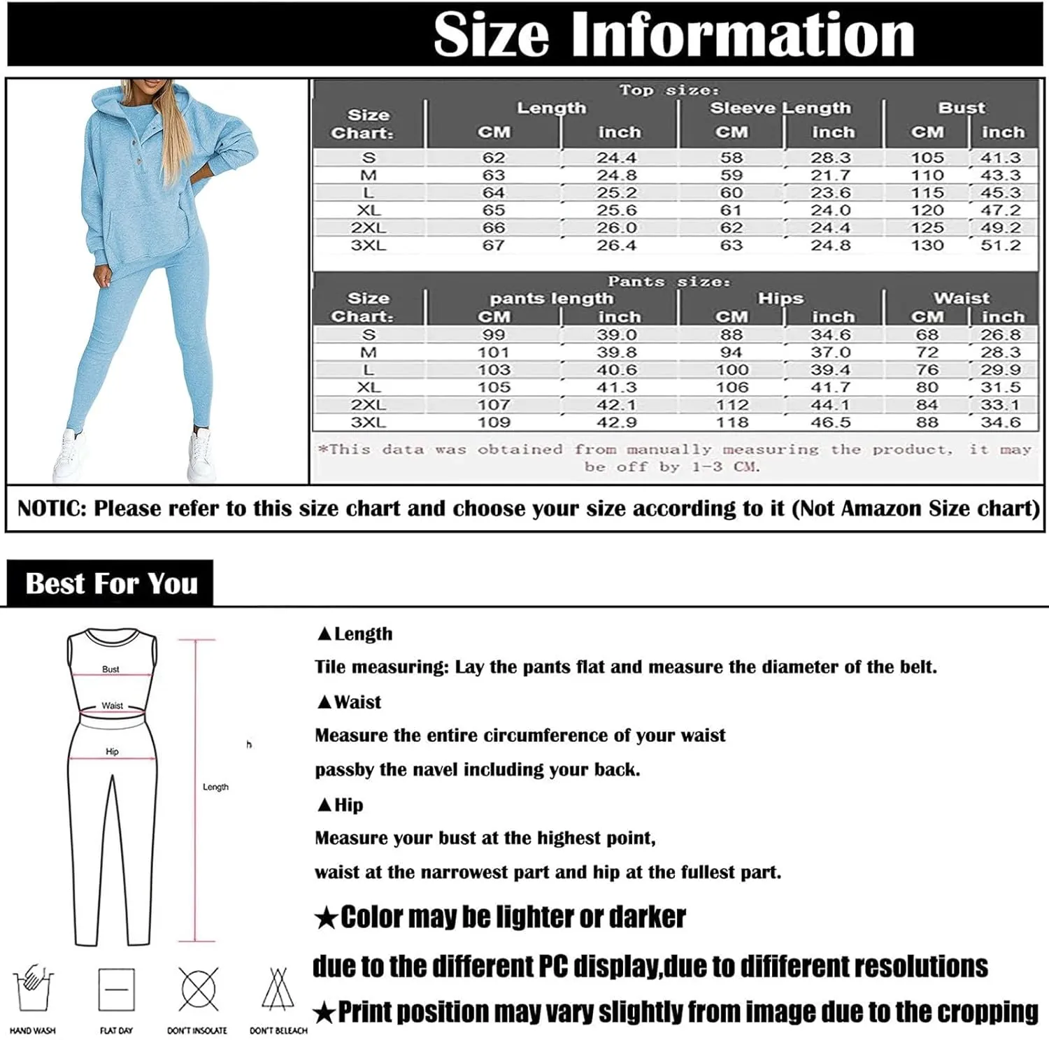 Womens 3 Piece Sports Outfits Lounge Hoodie Sweatsuit Sets Oversized Sweatshirt Baggy Fall Slim Trousers Vest Sweatpants