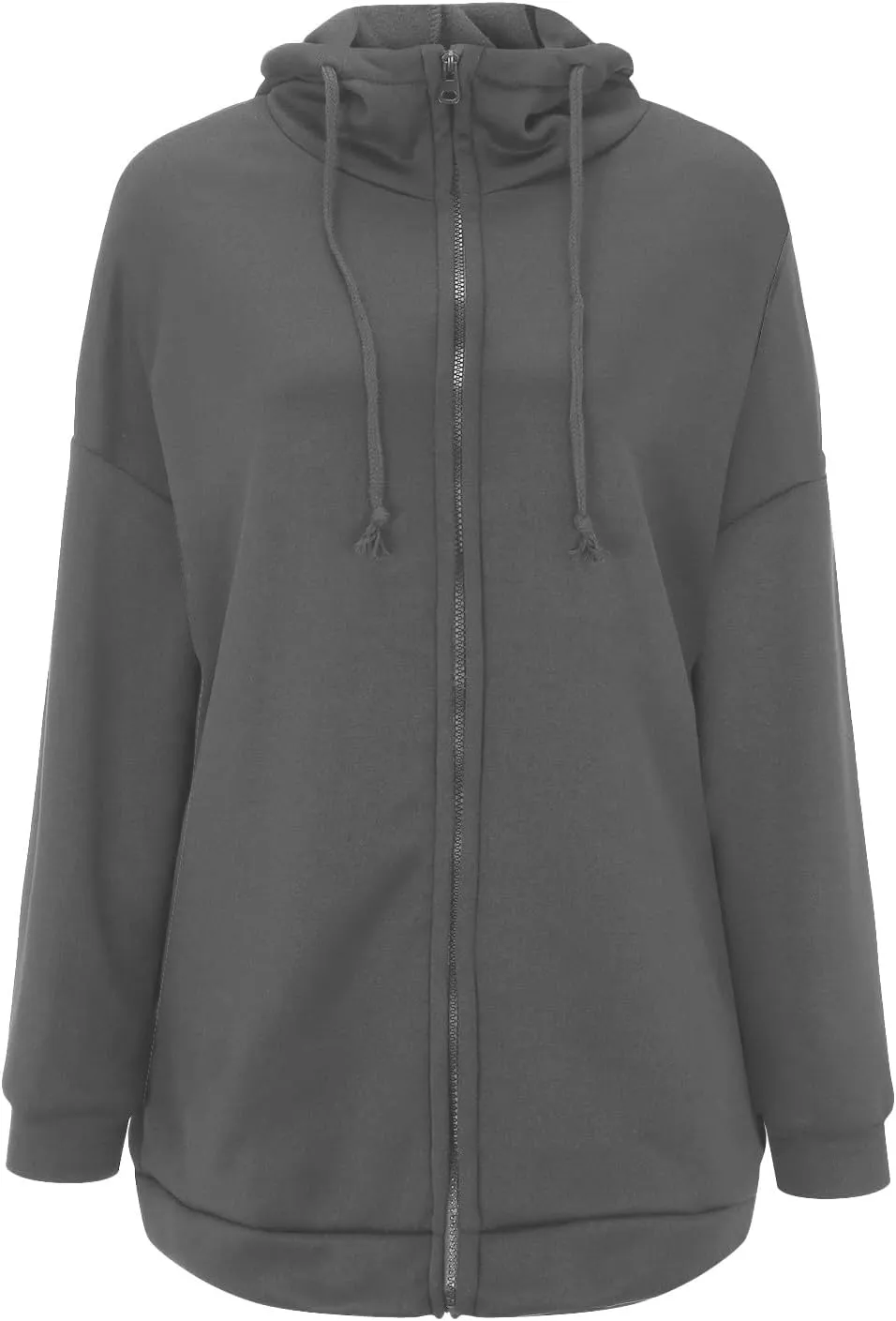 Womens Hoodies Fashion Sweatshirts Full Zip Up Winter Fleece Pullover Hoodies Fall Long Jackets with Pockets