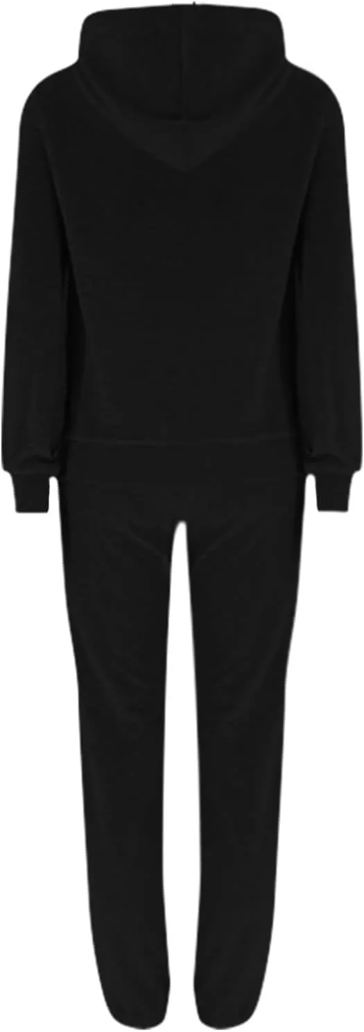 Womens Sweatsuits 2 Piece Set Sweatsuits Pullover Fleece Sweatshirt Jogger Pants Lounge Set Two Piece Jogging Suits
