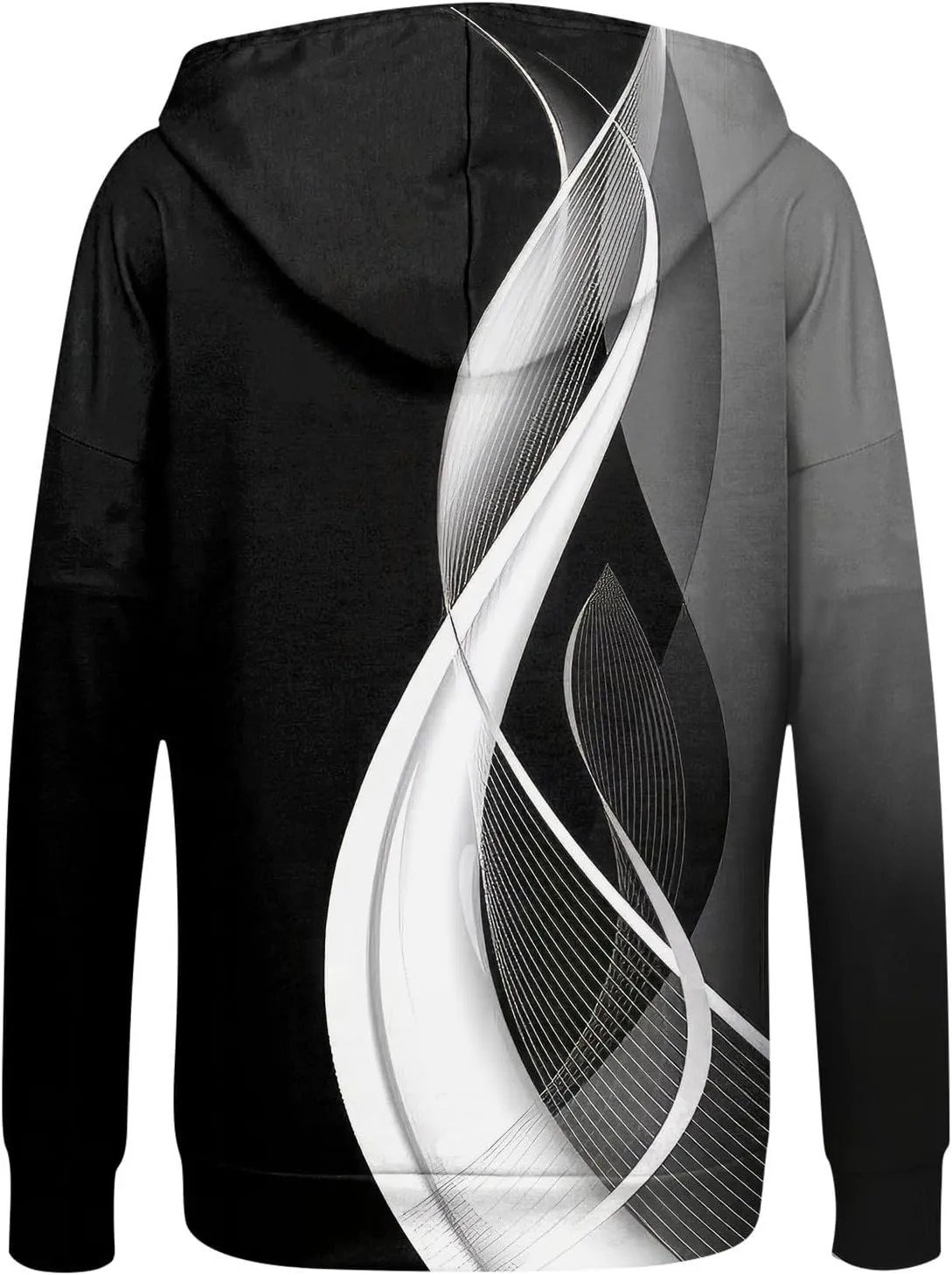 Women's Trendy Floral Printing Jacket Zip Up Hoodies Lightweight Long Sleeve Coat Fall Fashion Outfits with Pockets