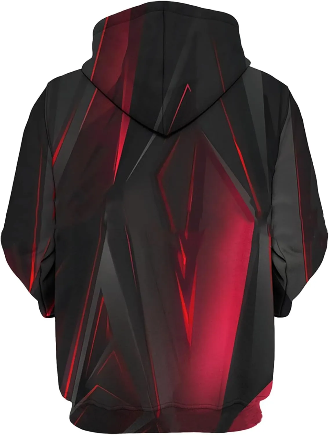 XIAXOGOOL Men's Athletic Hoodies Big Tall 3D Graphic Hooded Sweatshrit For Men Women Unisex Casual Funny Long Sleeve Pullover