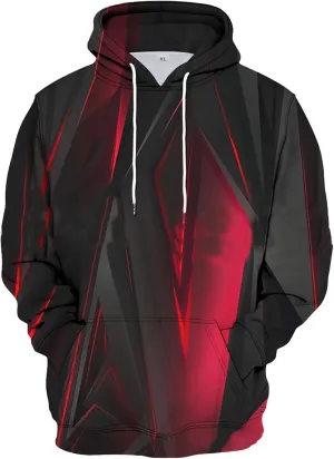 XIAXOGOOL Men's Athletic Hoodies Big Tall 3D Graphic Hooded Sweatshrit For Men Women Unisex Casual Funny Long Sleeve Pullover